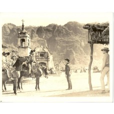 Magnificent Seven Original Movie Still Yul Brynner and Eli Wallach